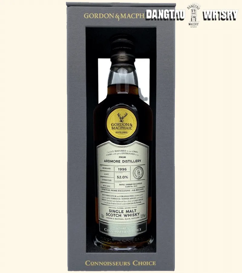 ardmore 1996 gordon macphail 24 year old 1 | DangTau Whisky Ardmore 1996 Gordon & MacPhail 24 Year Old