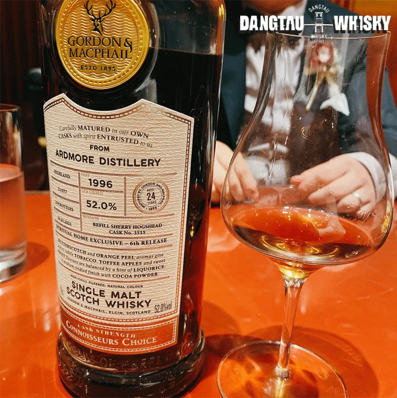 ardmore 1996 gordon macphail 24 year old 2 | DangTau Whisky Ardmore 1996 Gordon & MacPhail 24 Year Old