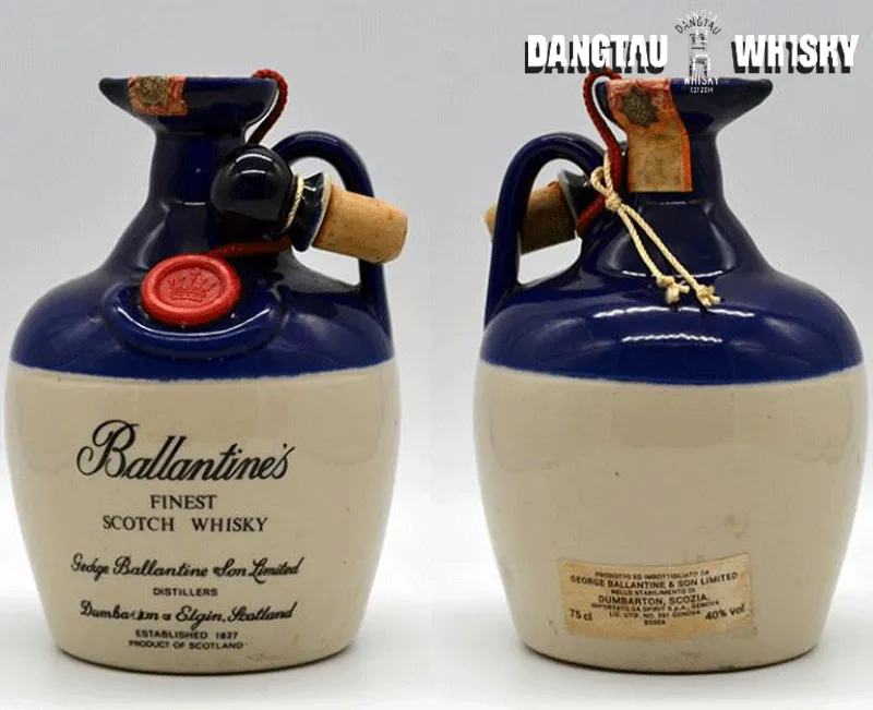 Ballantine Finest Scotch Whisky Decanter 1970s