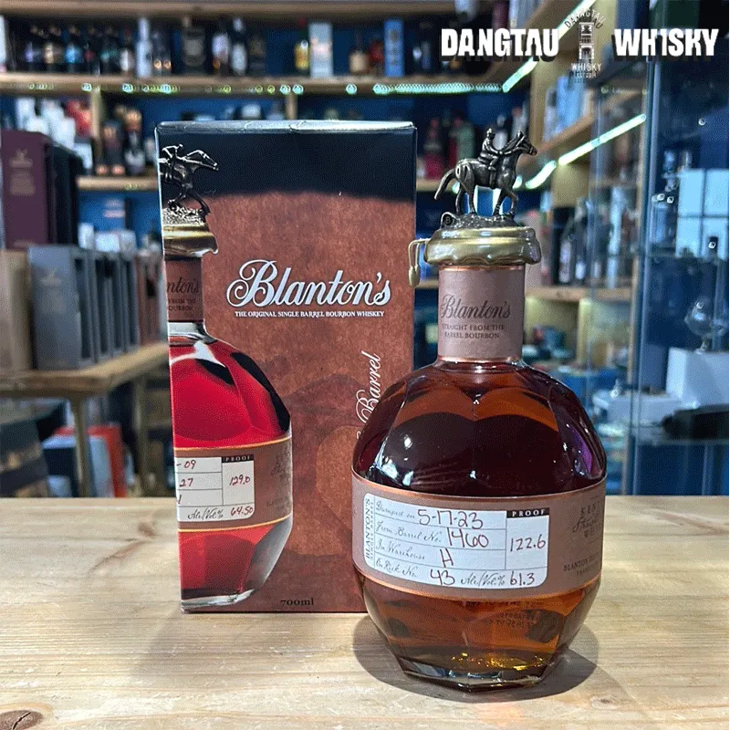 blantons straight from the barrel 1 | DangTau Whisky Blanton’s Straight From The Barrel