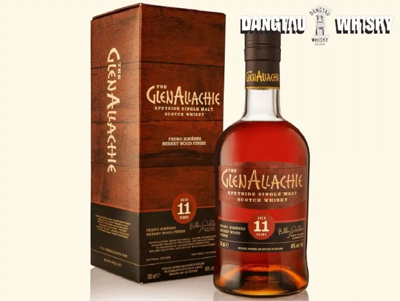 glenallachie 11 px sherry wood 2 1 | DangTau Whisky GlenAllachie 21 Batch Number Two