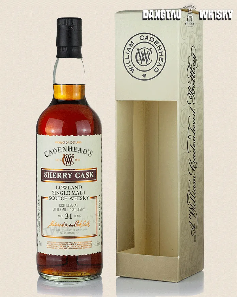 littlemill 1991 cadenheads 31 1 | DangTau Whisky Littlemill 1991 Cadenhead’s 31 Year Old