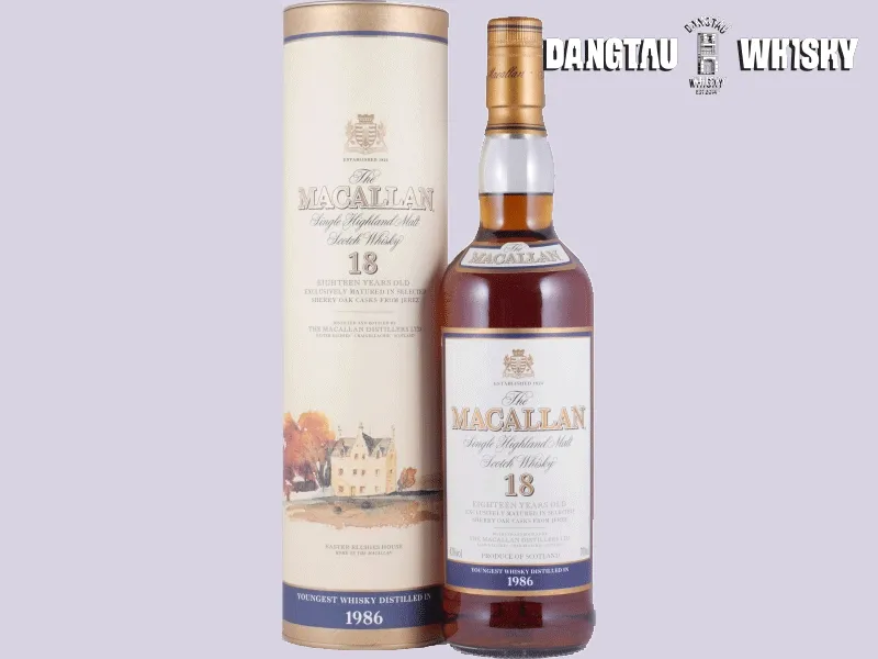 Macallan 18 Sherry Oak 1986