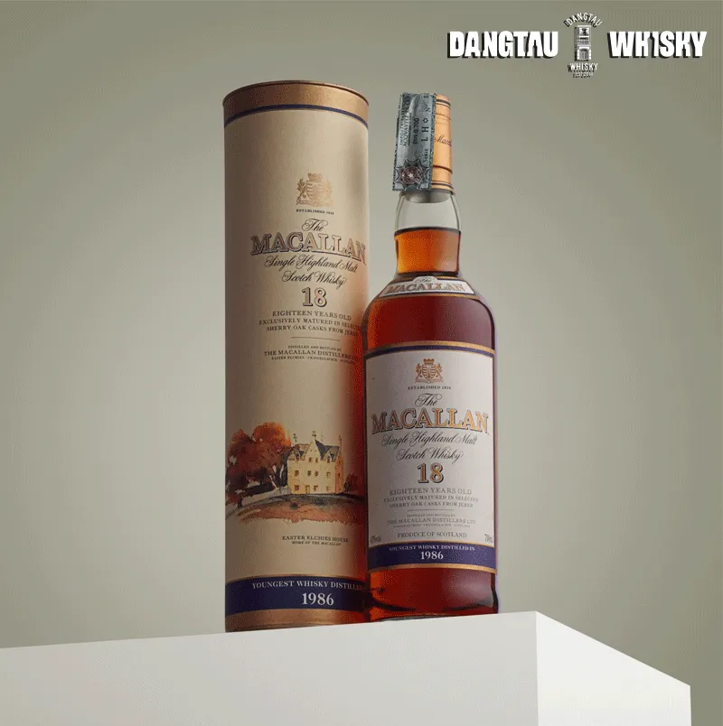 Macallan 18 Sherry Oak 1986