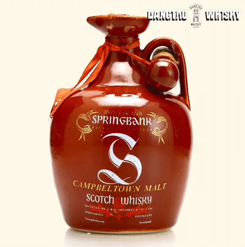 springbank 12 yo decanter 1980s 2 | DangTau Whisky Springbank 12 YO Decanter 1980s