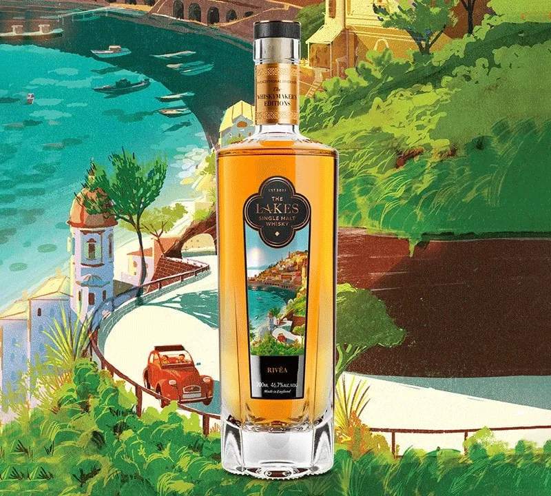 the lakes whiskymakers editions rivea 1 | DangTau Whisky The Lakes Whiskymaker's Editions Rivêa