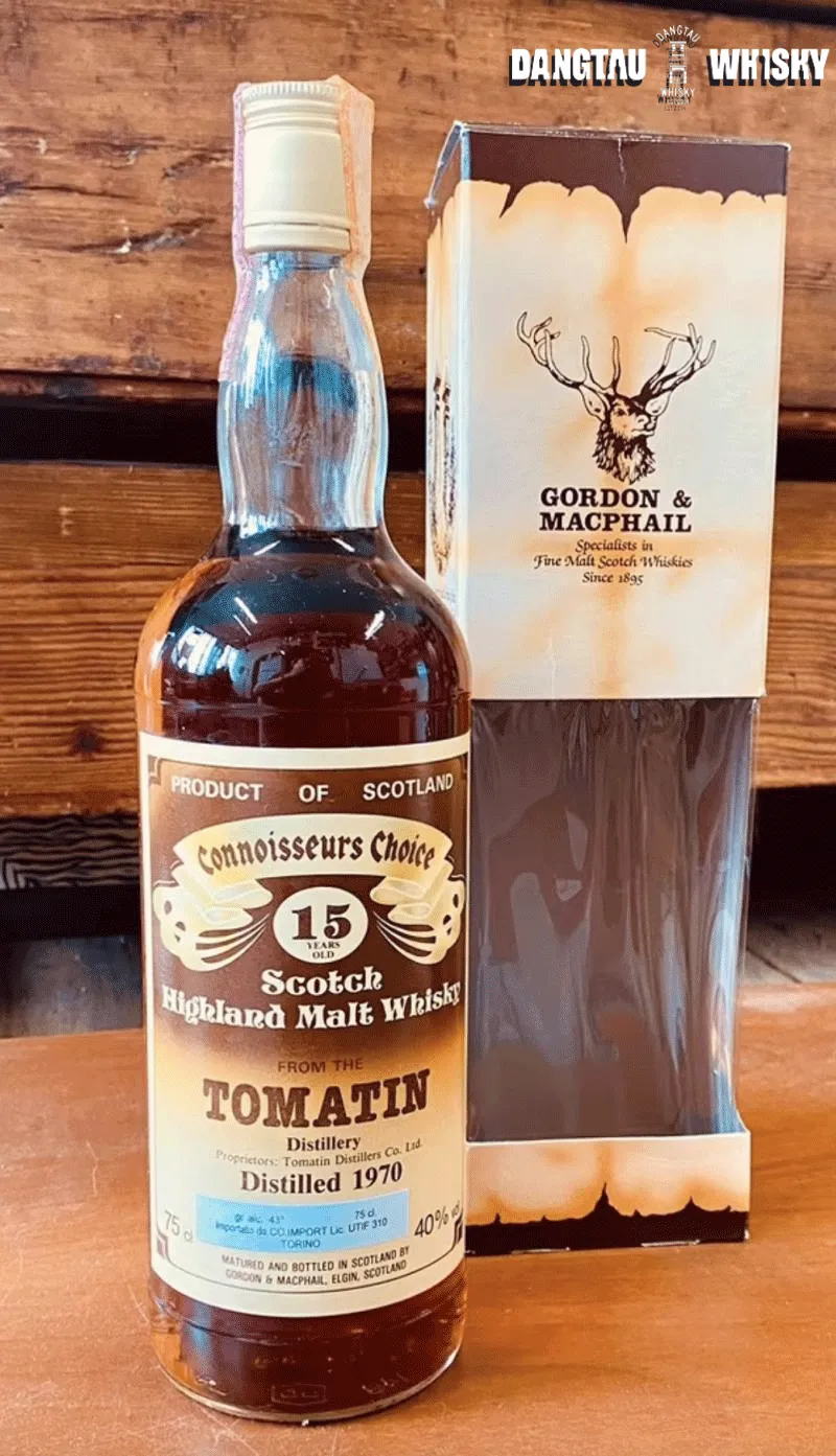 tomatin 1970 gordon macphail 15 year old 2 | DangTau Whisky Tomatin 1970 Gordon & MacPhail 15 Year Old