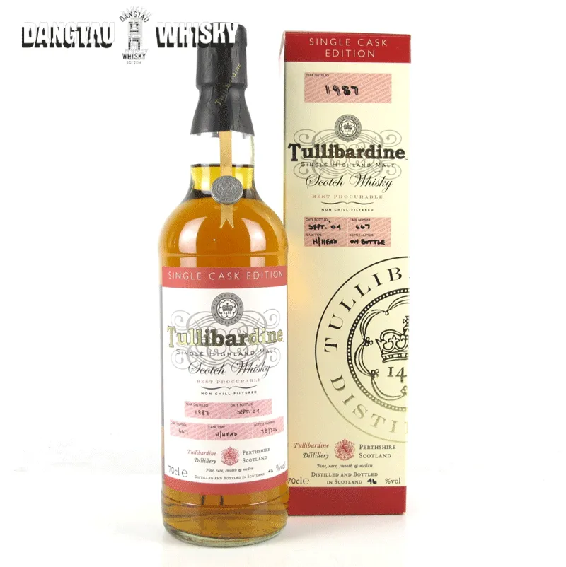 tullibardine 1987 single cask edition 1 | DangTau Whisky Tullibardine 1987 Single Cask Edition