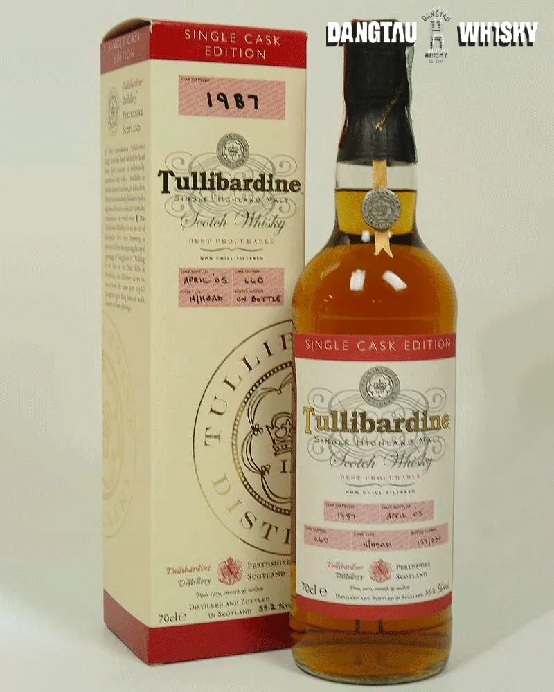 tullibardine 1987 single cask edition 2 | DangTau Whisky Tullibardine 1987 Single Cask Edition