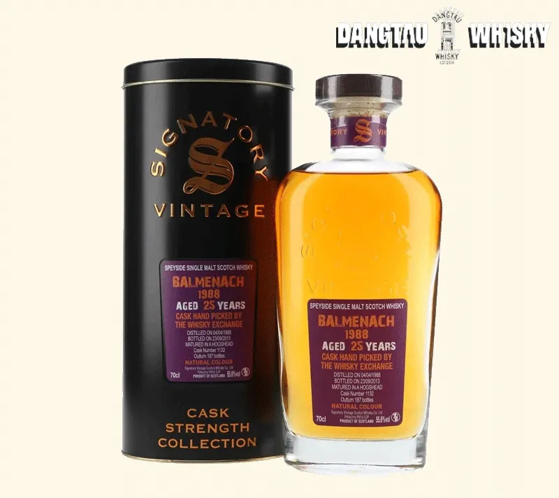 Balmenach 1988 Signatory Vintage Cask Hand Picked by The Whisky Exchange