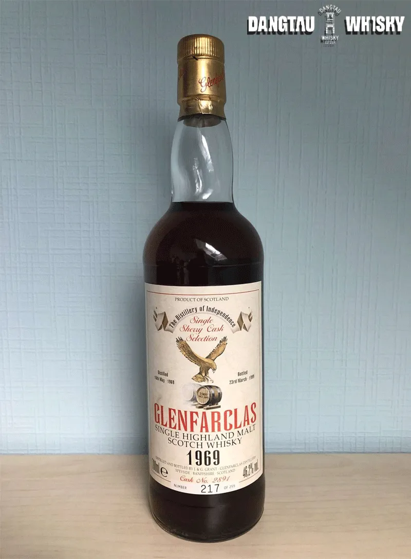 glenfarclas 1969 sherry cask vintage selection 1 | DangTau Whisky Glenfarclas 1969 Sherry Cask Vintage Selection