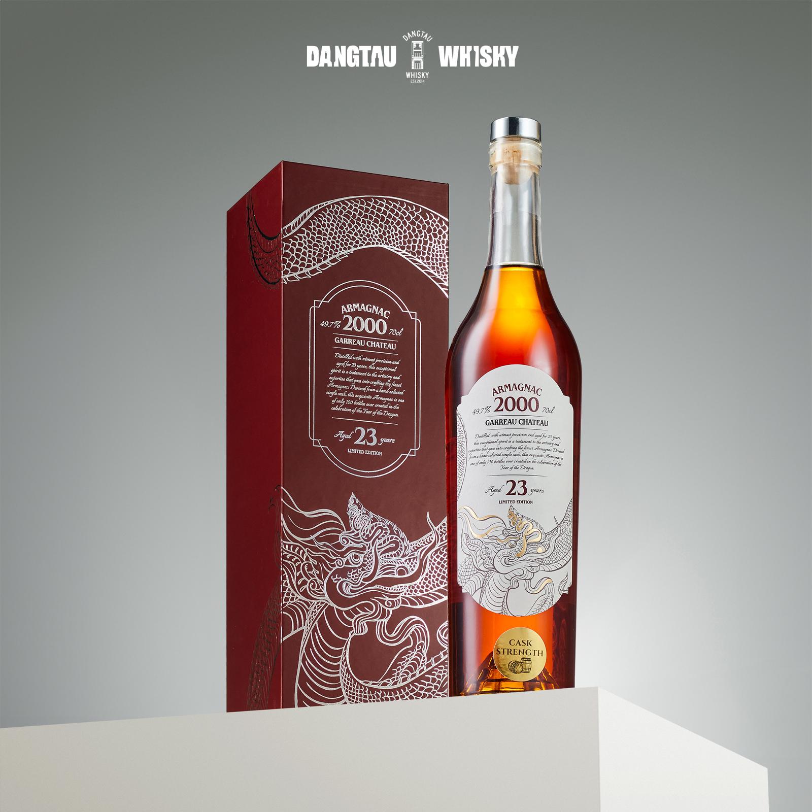 Vintage Armagnac 2000 bottled by Chateau Garreau