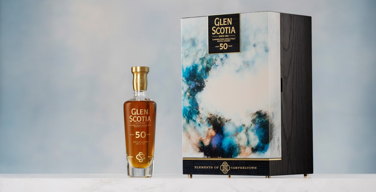 Glen Scotia 50 year old Elements of Campbeltown Collection Release Number One Air With Gina Parr | DangTau Whisky