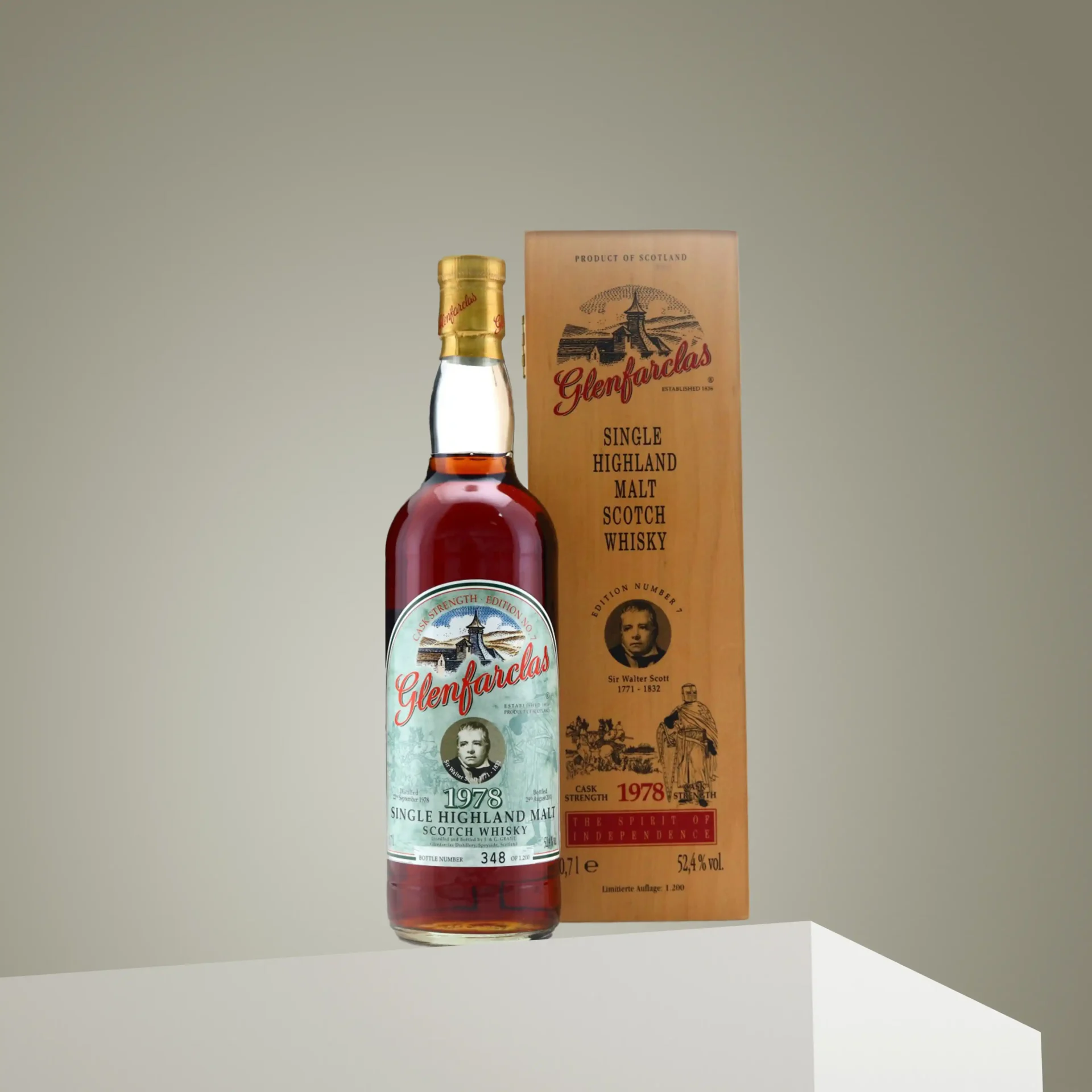 Glenfarclas 1978 Cask Strength Edition No.7Sir Walter Scott | DangTau Whisky