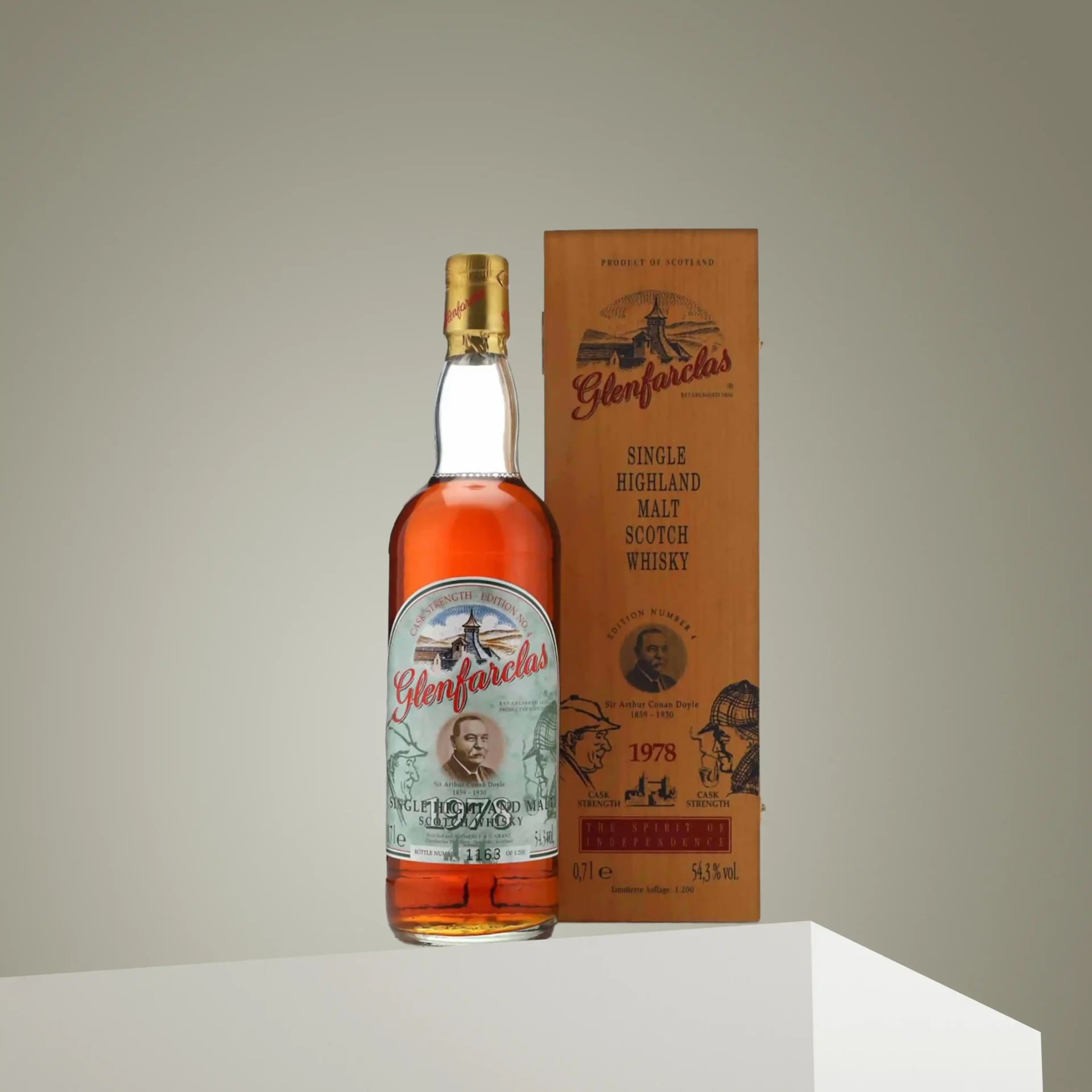 Glenfarclas 1978 Edition No 4 Sir Arthur Conan Doyle | DangTau Whisky