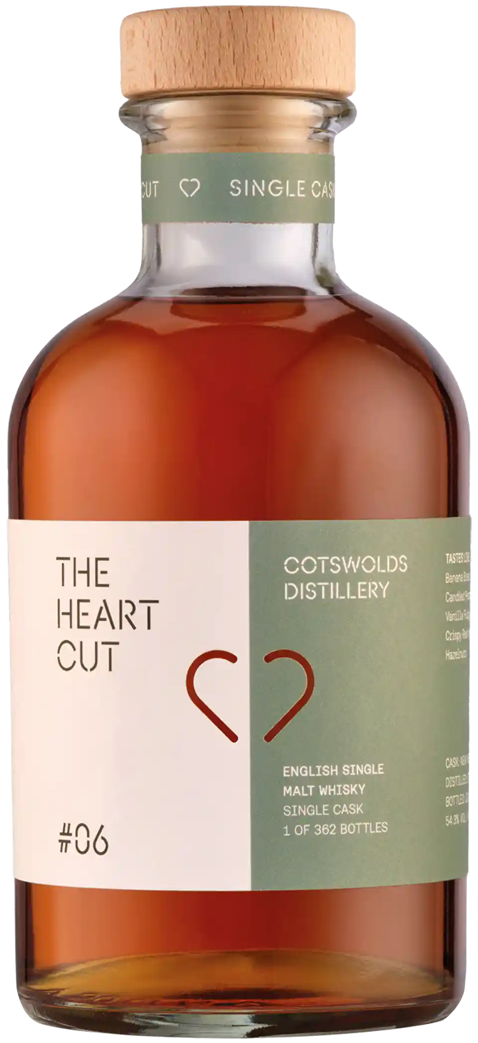 the heart cut 6 cotswolds | DangTau Whisky