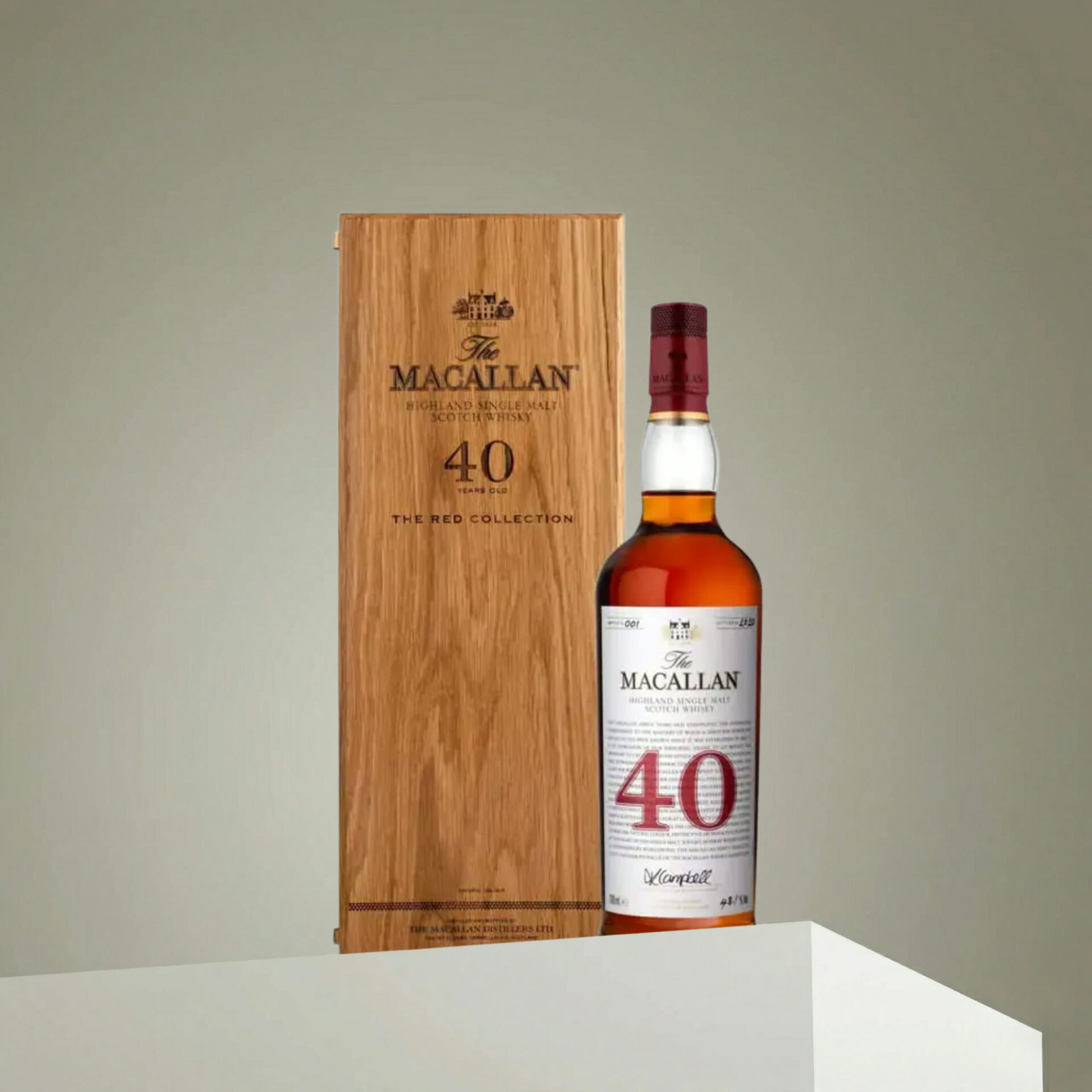 THE MACALLAN 40YO RED Collection | DangTau Whisky