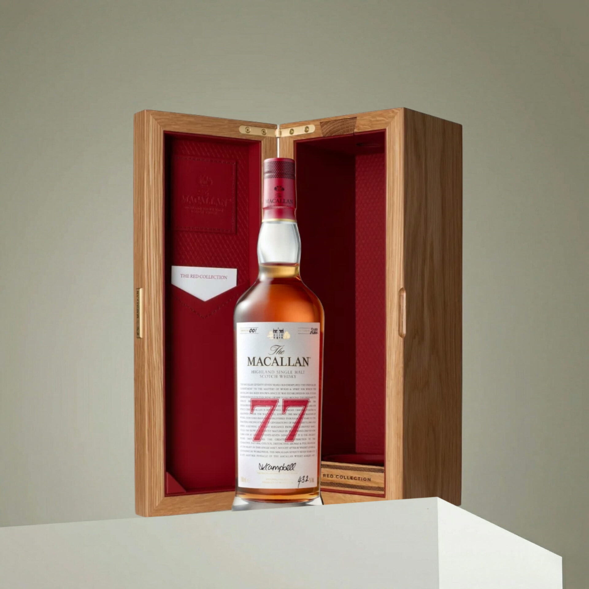 THE MACALLAN 77YO RED Collection | DangTau Whisky